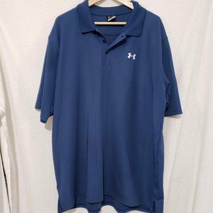 Under Armour Blue Men's Shirt Polo style XXL